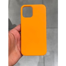 Mee Kılıf Iphone 12 ve 12 Pro Uyumlu Içi Kadife Silikon Lansman Kılıf