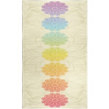 Feyza Design Renkli Dijital Baskılı Çok Amaçlı Spor ve Yoga Havlusu