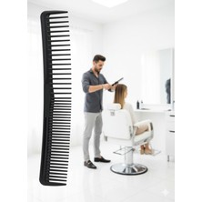 Kuaför Saç Kesim Tarağı - Profesyonel Eğimli Tasarım Berber Kesim Tarağı