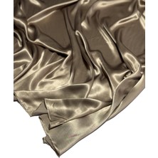 Bursa Kumaştan En 150 Çift En Dökümlü, Parlak Mevsimlik Polyestersiz Ipek Floş Saten Kumaş Elbise, Pantolon, Ceket