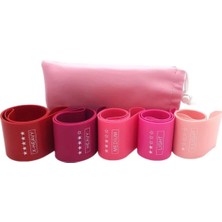 Feyza Design 5 Adet Direnç Bandı ve Taşıma Çantası Hediye Seti