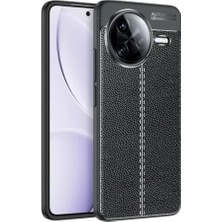 Teleplus Xiaomi Poco F7 Ultra Kılıf Niss Deri Dokulu Silikon