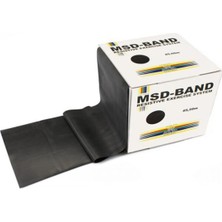 Feyza Design Çekici ve Dayanıklı 1.5m Egzersiz Bandı Siyah No3, Güç ve Esneklik Için