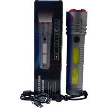 Gold Kama GK-5000 Profesyonel El Feneri | 25W – 2500 Lümen – Güçlü Cob Light – Powerbank Özellikli – Dijital Göstergeli – Zoomlu – Type-C