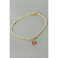 Bijuteri Net Kiraz Çelik Bileklik