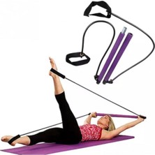 Feyza Design Taşınabilir Pilates Çubuğu ile Evde ve Dışarda Kolay Egzersiz
