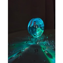 Plexim Kişiye Özel Işıklı Pleksi Fotoğraf – LED Aydınlatmalı Masaüstü Hediyelik