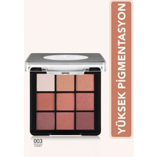 Flormar Mat & Işıltılı Kremsi Far Paleti - Eye Shadow Palette - 003 Sunset- 8682536048453