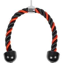 Feyza Design Kırmızı Siyah Triceps Halatı ile Güç ve Performans Artışı