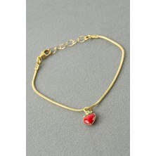 Bijuteri Net Elma Çelik Bileklik