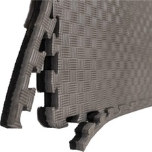 Feyza Design Gri Siyah Çift Taraflı Tatami Minderi 26 Mm, Konfor ve Şıklık Sunar