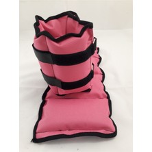 Feyza Design El-Ayak Bilek Ağırlığı 2,5 kg Çift Pembe Sağlıklı ve Güçlendirici