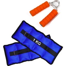 Feyza Design El ve Ayak Güçlendirici Set, 1 kg x 2 Adet, Dayanıklı ve Konforlu Kullanım