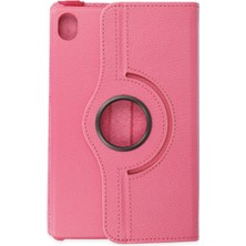 Öz Teknoloji Oztek  Samsung Galaxy X510 Tab S9 Fe 11 Kılıf 360 Tablet Deri Kılıf - Pembe 525419