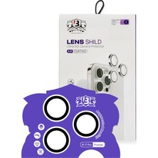 Öz Teknoloji Oztek  Apple Iphone 17 Pro Max Bilvis Titan Kamera Lens - Gümüş 525419