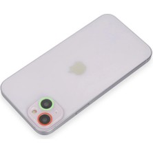 Öz Teknoloji Oztek  Iphone 13 Mini Renkli Kamera Lens Koruma Cam - Yeşil-Pembe 525419