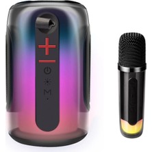 Öz Teknoloji Oztek  Pluse 8 Rgb Kablosuz Hoparlör - Siyah 525419