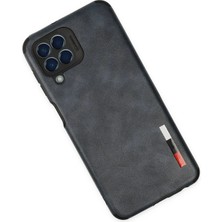 Öz Teknoloji Oztek  Samsung Galaxy M33 Kılıf Loop Deri Silikon - Lacivert 525419