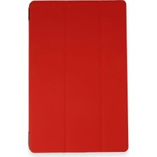Öz Teknoloji Oztek  iPad Pro 11 (2021) Kılıf Tablet Smart Kılıf - Kırmızı 525419