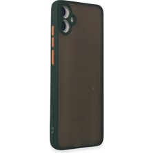 Öz Teknoloji Oztek  Samsung Galaxy A05 Kılıf Montreal Silikon Kapak - Yeşil 525419
