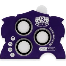 Öz Teknoloji Oztek  Iphone 16 Pro Max Bilvis Titan Kamera Lens - Titan Gri 525419