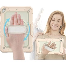 Öz Teknoloji Oztek  iPad 5 Air 9.7 Kılıf Strap New Tablet Kapak - Pembe 525419