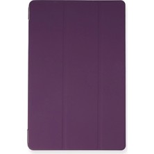 Öz Teknoloji Oztek  Samsung Galaxy X200 Tab A8 10.5 Kılıf Tablet Smart Kılıf - Mor 525419