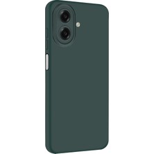 Öz Teknoloji Oztek  Samsung Galaxy A07 4g Nano Içi Kadife Silikon - K.yeşil 525419