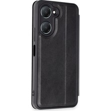 Öz Teknoloji Oztek  Vivo Y18 Kılıf Flip Cover - Siyah 525419