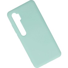 Öz Teknoloji Oztek  Xiamoı Mi Note 10 Lite Kılıf Nano Içi Kadife Silikon - Turkuaz 525419