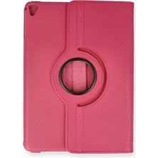 Öz Teknoloji Oztek  iPad 9.7 (2018) Kılıf 360 Tablet Deri Kılıf - Pembe 525419