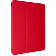 Öz Teknoloji Oztek  Xiamoı Pad 6 Kılıf Kalemlikli Mars Tablet Kılıfı - Kırmızı 525419