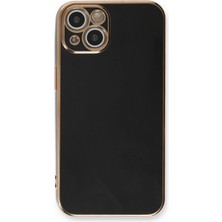 Öz Teknoloji Oztek  Iphone 13 Kılıf Volet Silikon - Siyah 525419