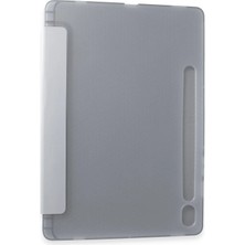 Öz Teknoloji Oztek  Samsung Galaxy Tab A9 Kılıf Kalemlikli Mars Tablet Kılıfı - Gri 525419
