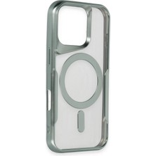 Öz Teknoloji Oztek  Iphone 16 Plus Kılıf Boyi Magsafe Silikon Kapak - Lacivert 525419