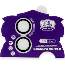 Öz Teknoloji Oztek  Iphone 16 Bilvis Titan Kamera Lens - Gümüş 525419