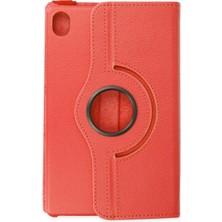 Öz Teknoloji Oztek  Samsung Galaxy X510 Tab S9 Fe 11 Kılıf 360 Tablet Deri Kılıf - Kırmızı 525419