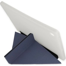 Öz Teknoloji Oztek  Samsung Galaxy P610 Tab S6 Lite 10.4 Kılıf Kalemlikli Mars Tablet Kılıfı - Lacivert 5254