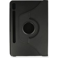 Öz Teknoloji Oztek  Samsung Galaxy T860 Tab S6 10.5 Kılıf 360 Tablet Deri Kılıf - Siyah 525419