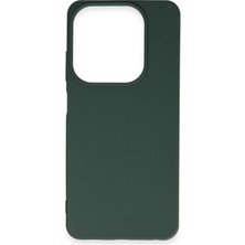 Öz Teknoloji Oztek  Infinix Hot 40I Kılıf First Silikon - Koyu Yeşil 525419