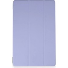 Öz Teknoloji Oztek  Samsung Galaxy X200 Tab A8 10.5 Kılıf Tablet Smart Kılıf - Lila 525419