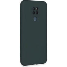 Öz Teknoloji Oztek  General Mobile Gm 20 Kılıf Nano Içi Kadife Silikon - Koyu Yeşil 525419