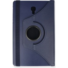 Öz Teknoloji Oztek  Samsung Galaxy T590 Tab A 10.5 Kılıf 360 Tablet Deri Kılıf - Lacivert 525419