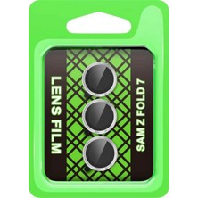 Öz Teknoloji Oztek  Samsung Galaxy Z Fold 7 Raze Metal Kamera Lens - Gümüş 525419