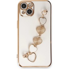 Öz Teknoloji Oztek  Iphone 14 Plus Kılıf Esila Silikon - Beyaz 525419