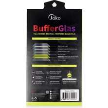 Öz Teknoloji Oztek  Iphone 16 Pro Buffer Cam Ekran Koruyucu - Siyah 525419