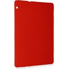 Öz Teknoloji Oztek  Huawei Mediapad T5 10 Kılıf Evo Tablet Silikon - Kırmızı 525419