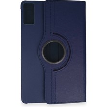 Öz Teknoloji Oztek  Lenovo Tab M8 Kılıf 360 Tablet Deri Kılıf - Lacivert 525419