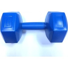 Feyza Design Çiftli 6 kg Plastik Dambıl Seti, Ev ve Spor Salonları Için Ideal