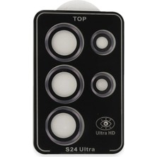 Öz Teknoloji Oztek  Samsung Galaxy S24 Ultra Pvd Metal Kamera Lens - Derin Mor 525419